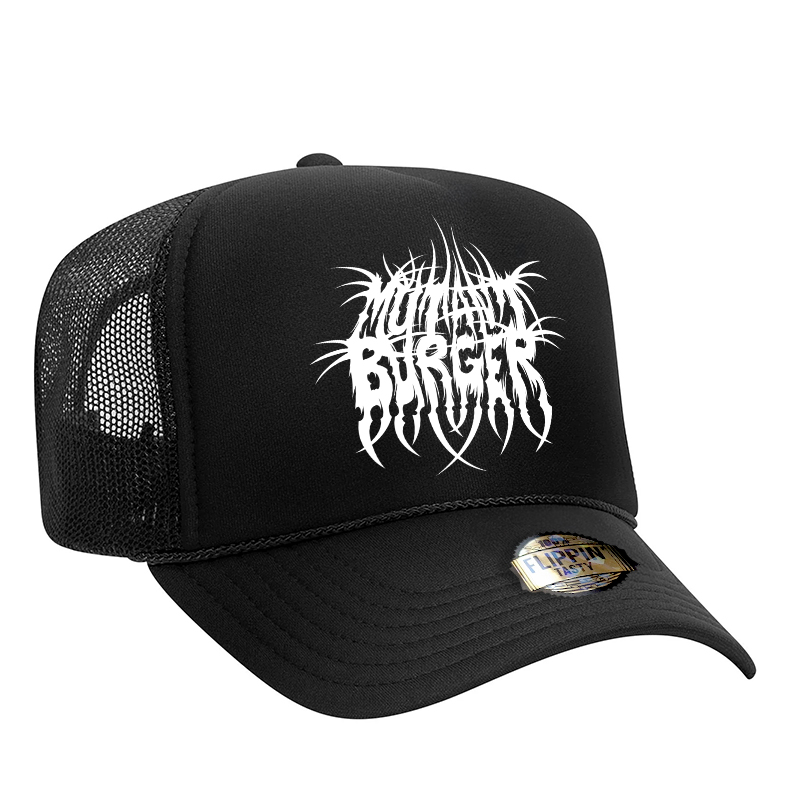 Mutant Burger Metal Trucker Hat