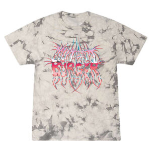 Mutant Burger Tie Dye White Logo Tee
