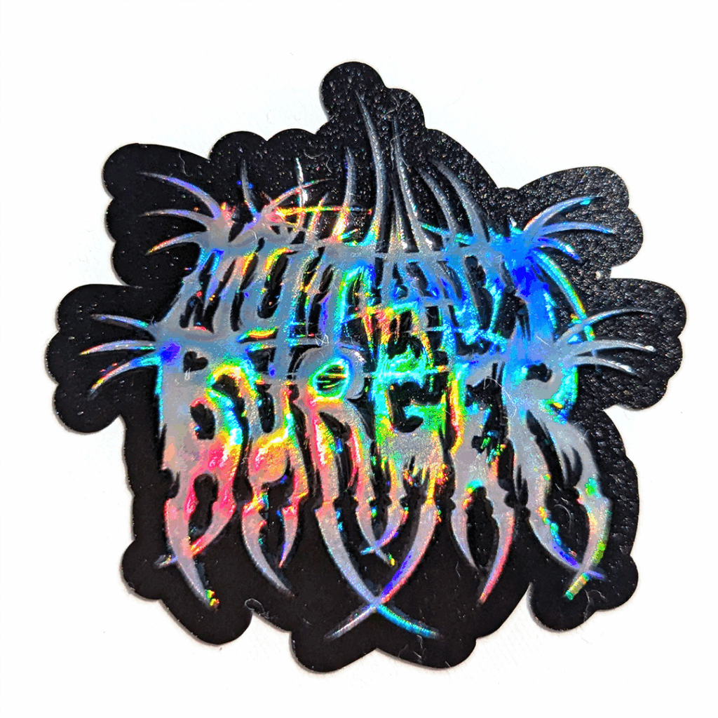 Mutant Burger Sticker Bag