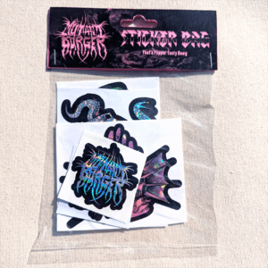Mutant Burger Sticker Bag - Image 1